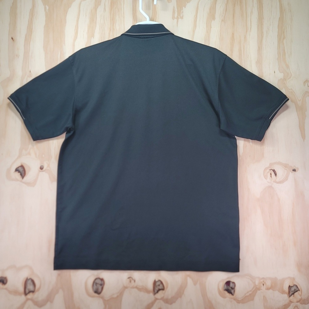 Nike Golf Fit Dry Polo Shirt Mens XL Black Short Sleeve Pique Performance Golf - Picture 3 of 9